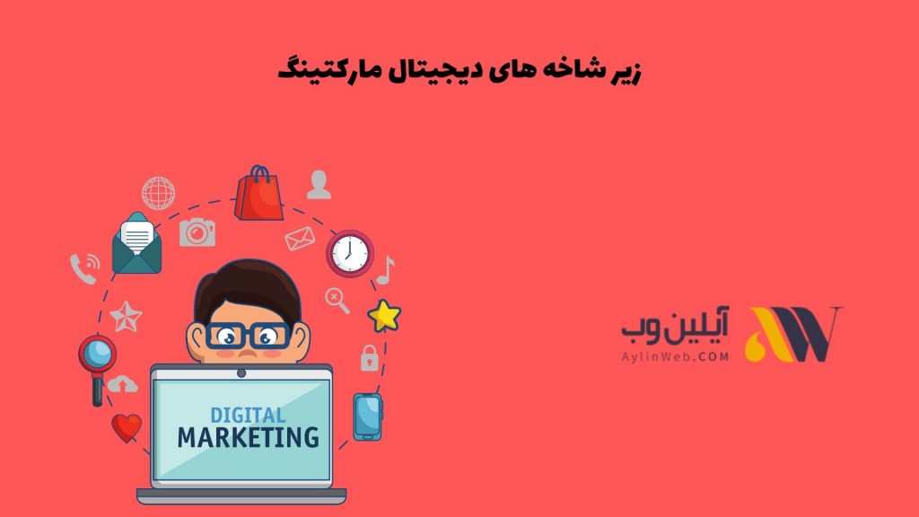 زیرشاخه های دیجیتال مارکتینگ