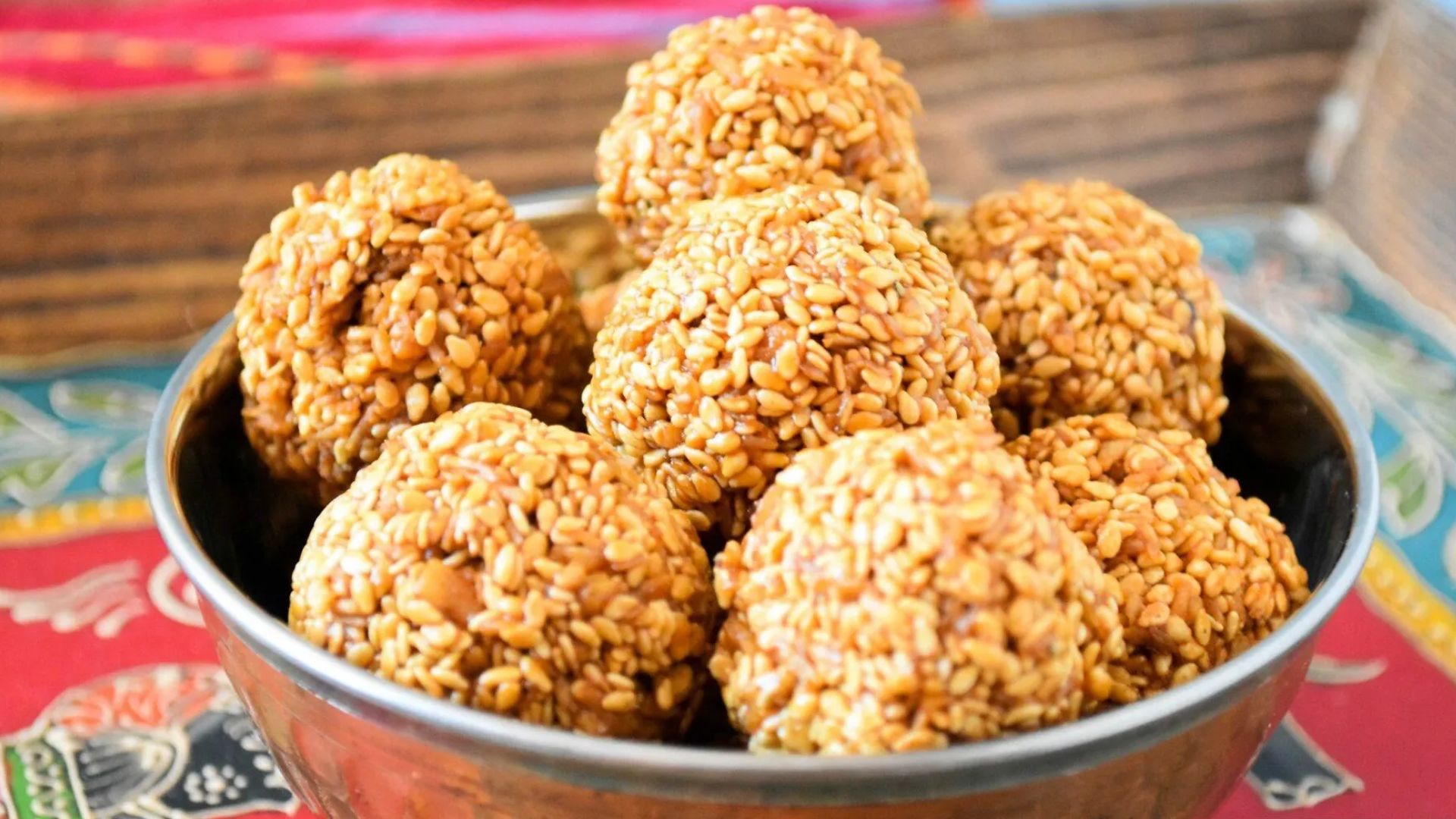 طرز تهیه حلوای کنجد