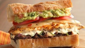 طرز تهیه ساندویچ مرغ مکزیکی