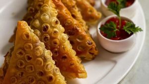 طرز تهیه سمبوسه در فر