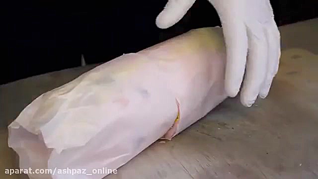 بستنی میوه ای - غذای خیابانی کره ای
