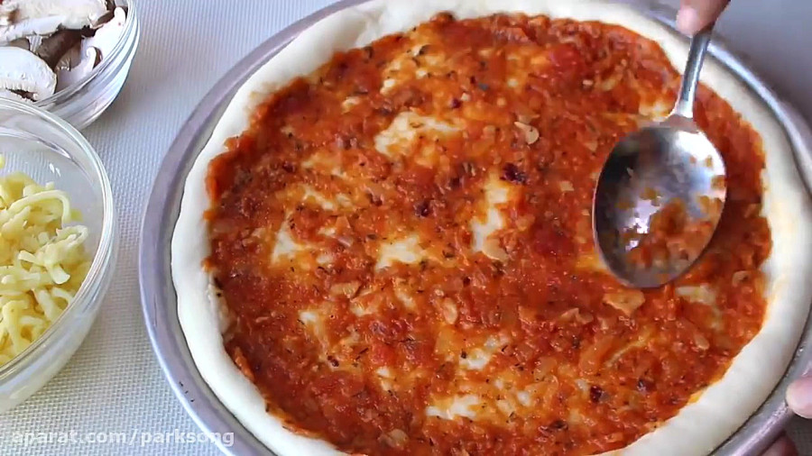 دستور تهیه سریع و آسان پیتزا