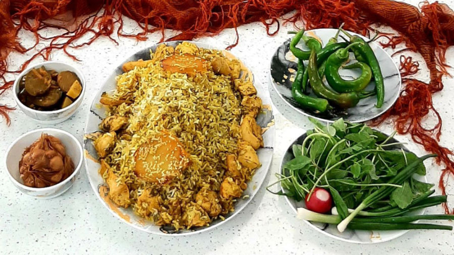 طرز تهیه شوید پلو با مرغ خوشمزه و لذیذ
