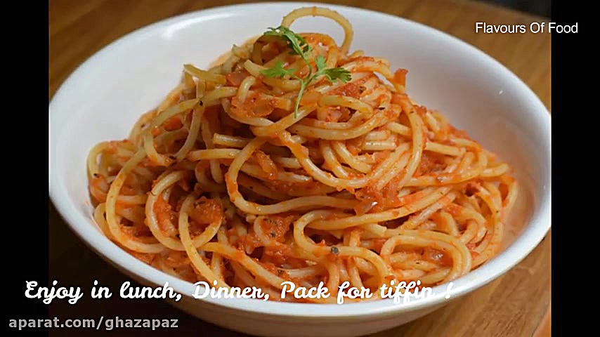 طرز تهیه و دستور پخت ماکارونی بدون گوشت - غذاپز