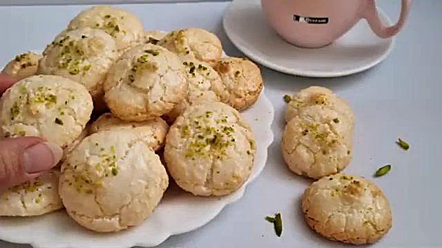 نحوه درست کردن 5 دقیقه ای شیرینی نارگیلی