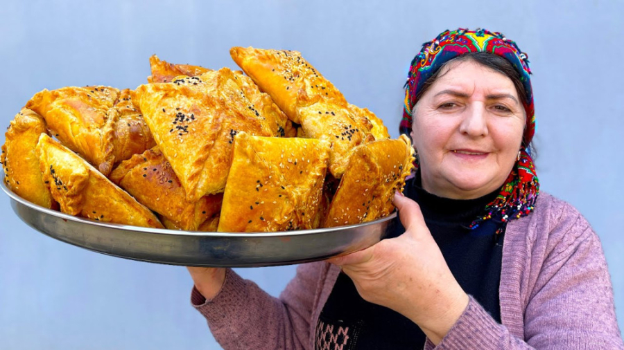 دستور پخت سامسا غذای سنتی ازبکستان و راز خوشمزگی آن | زندگی روستایی