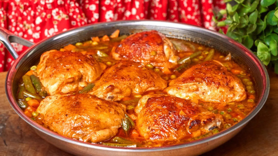 طرز تهیه مرغ خوشمزه مادرشوهر پسند - آشپزی آسان - خوراک مرغ رستورانی