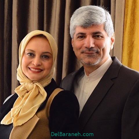 مریم کاویانی بازیگر سریال بوی باران