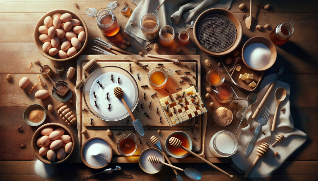 ساخت تلهٔ مورچه با وسایل آشپزخانه (راز شرکتهای سمپاشی)