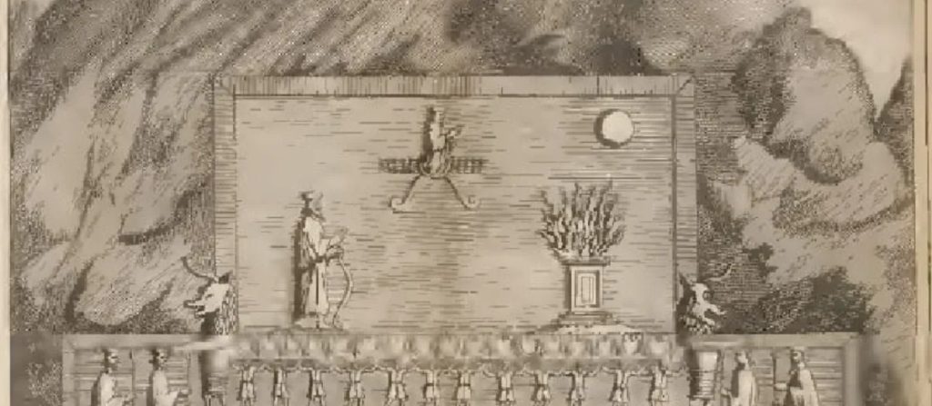 قدیمی‌ترین نقاشی مقبره شاهان در تخت جمشید؛ وقتی آرامگاه‌ها دست‌نخورده بودند(+عکس)