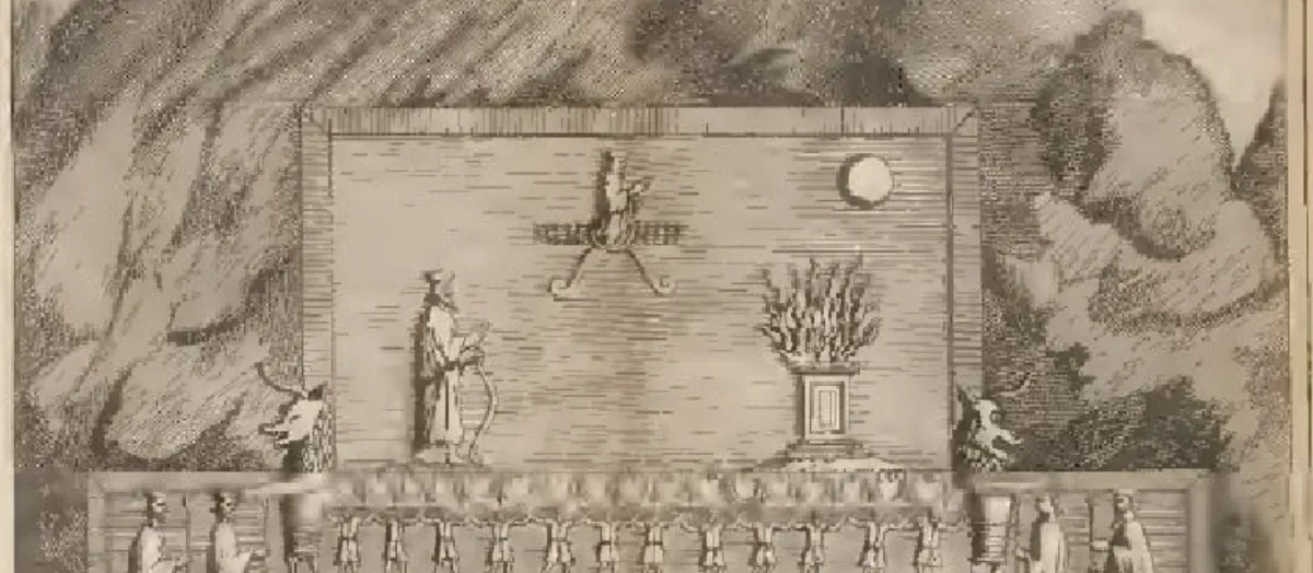 قدیمی‌ترین نقاشی مقبره شاهان در تخت جمشید؛ وقتی آرامگاه‌ها دست‌نخورده بودند(+عکس)