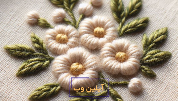 معرفی دوخت‌های سازگار گلدوزی با نخ معمولی