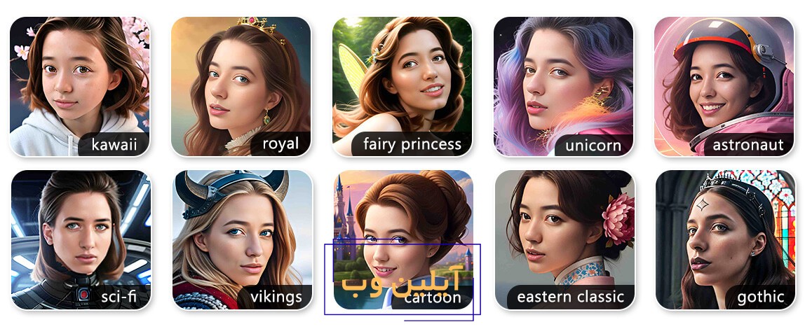 سایت هوش مصنوعی رایگان مجیک اِیآی اتاوارس (Magic AI Avatars)