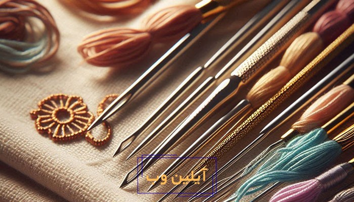 سوزن مناسب برای گلدوزی