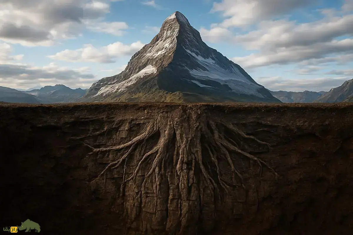 زیر کوه‌ های مرتفع و غول‌ پیکر چیست و زمین چطور وزن کوه‌ ها را تحمل می‌ کند؟