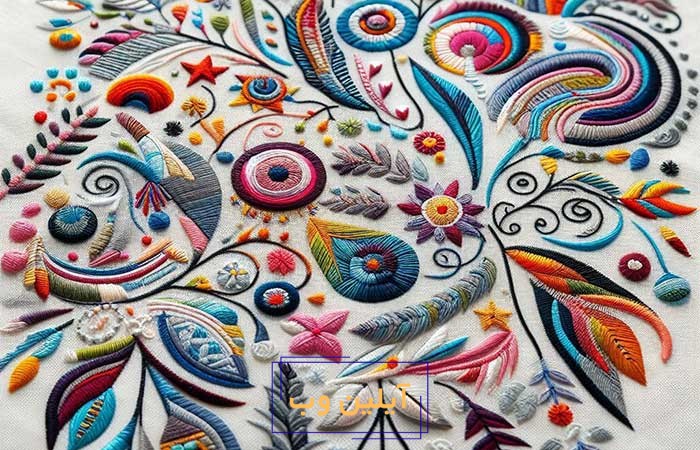 بهترین پارچه‌ها برای گلدوزی