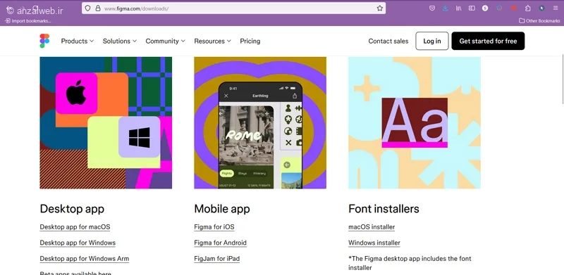 حل مشکل فونت در فیگما با نصب Figma Font installers
