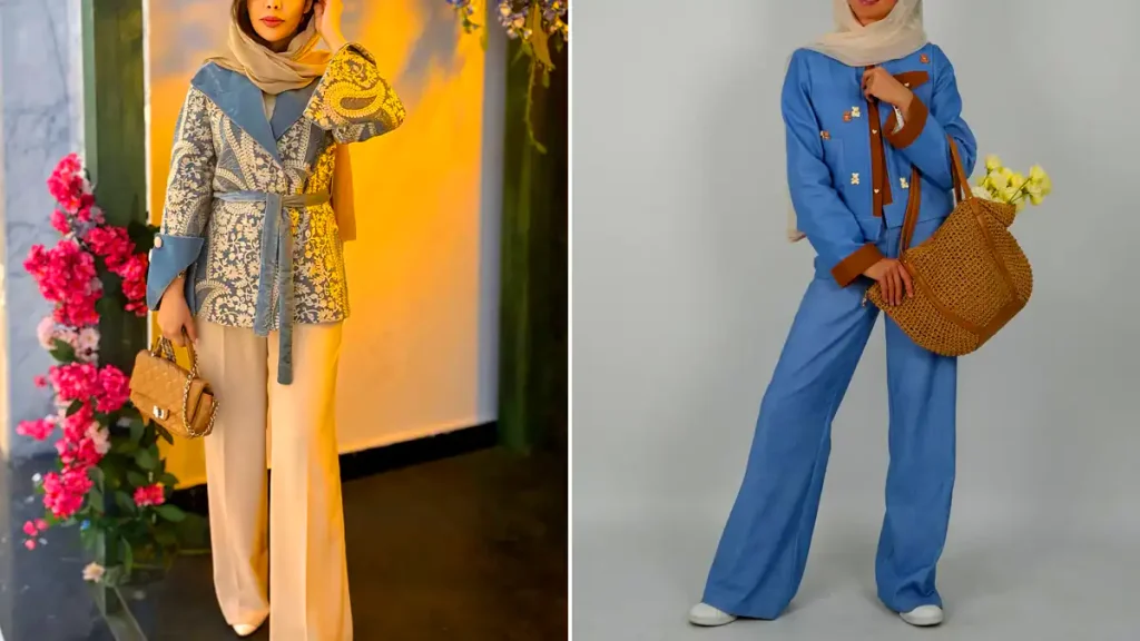 مانتو پائیزی مدرن