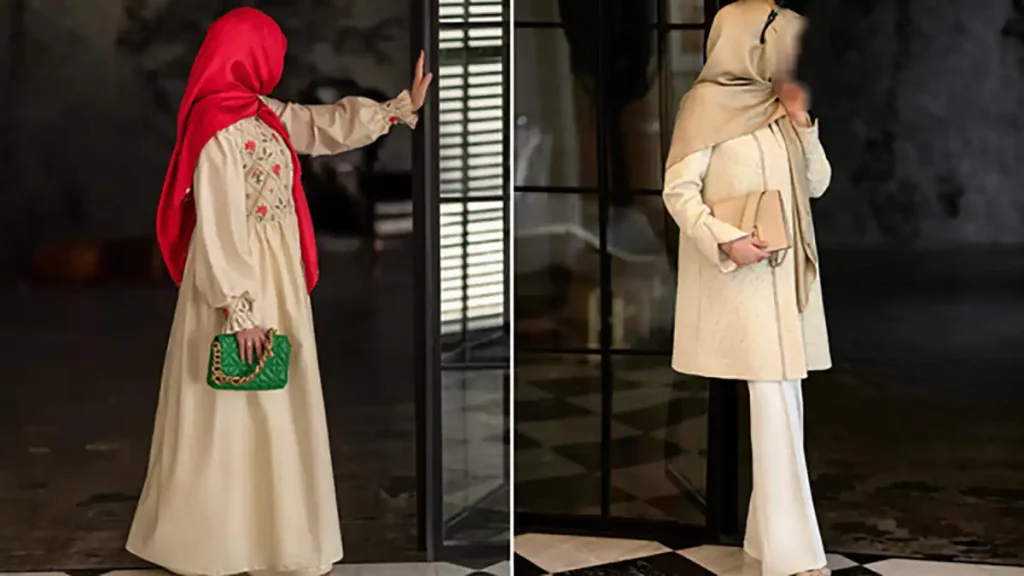 مانتو پوشیده خاص پائیزی