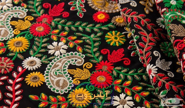 آموزش سوزن دوزی بلوچی