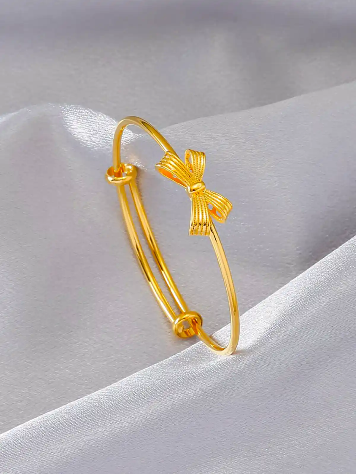 بنگل طلا شیک دخترانه