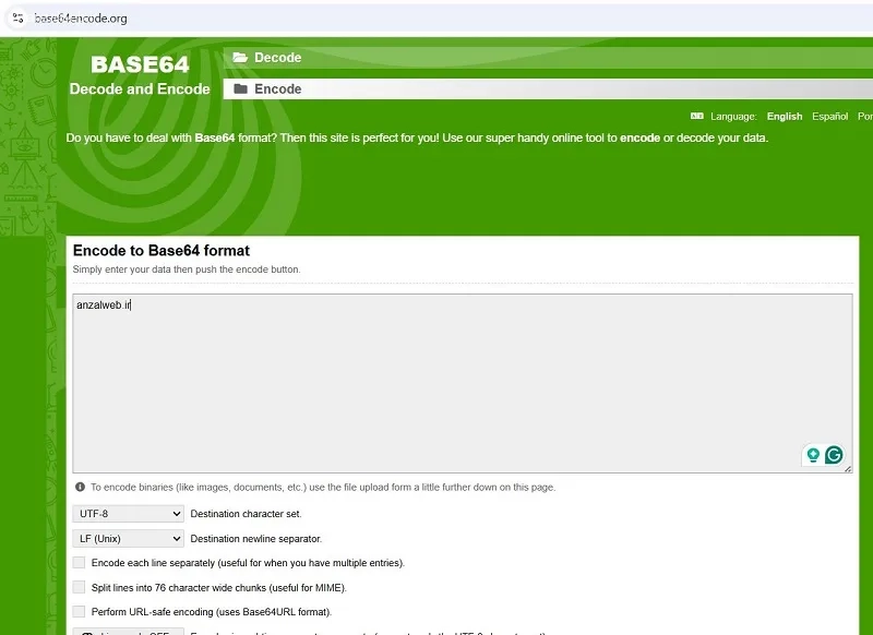 ابزار Base64encode و Base64decode