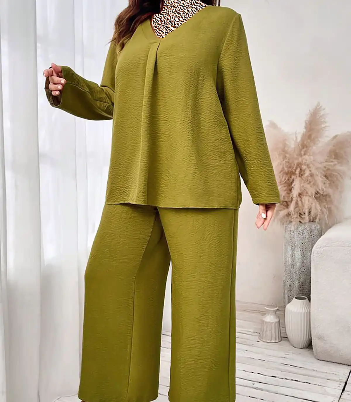 بلوز شلوار سایز بزرگ زنانه