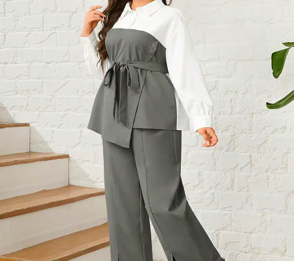 بلوز شلوار سایز بزرگ زنانه