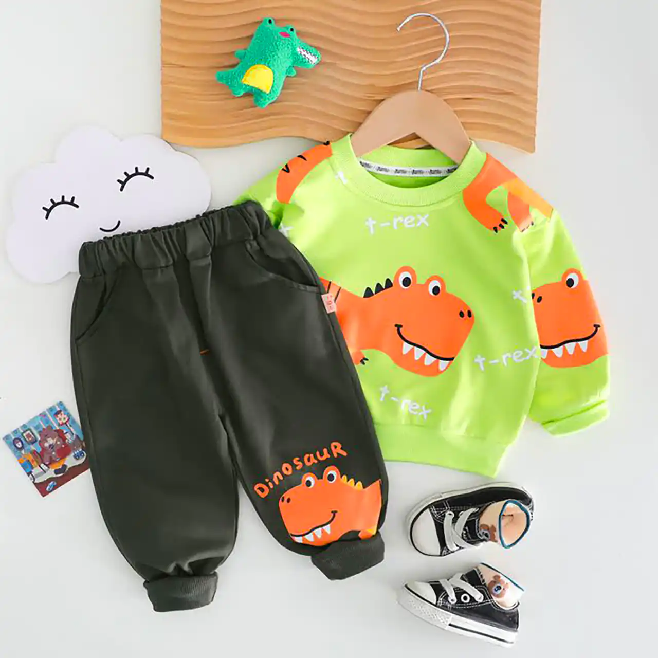 بلوز شلوار بچه گانه طرحدار