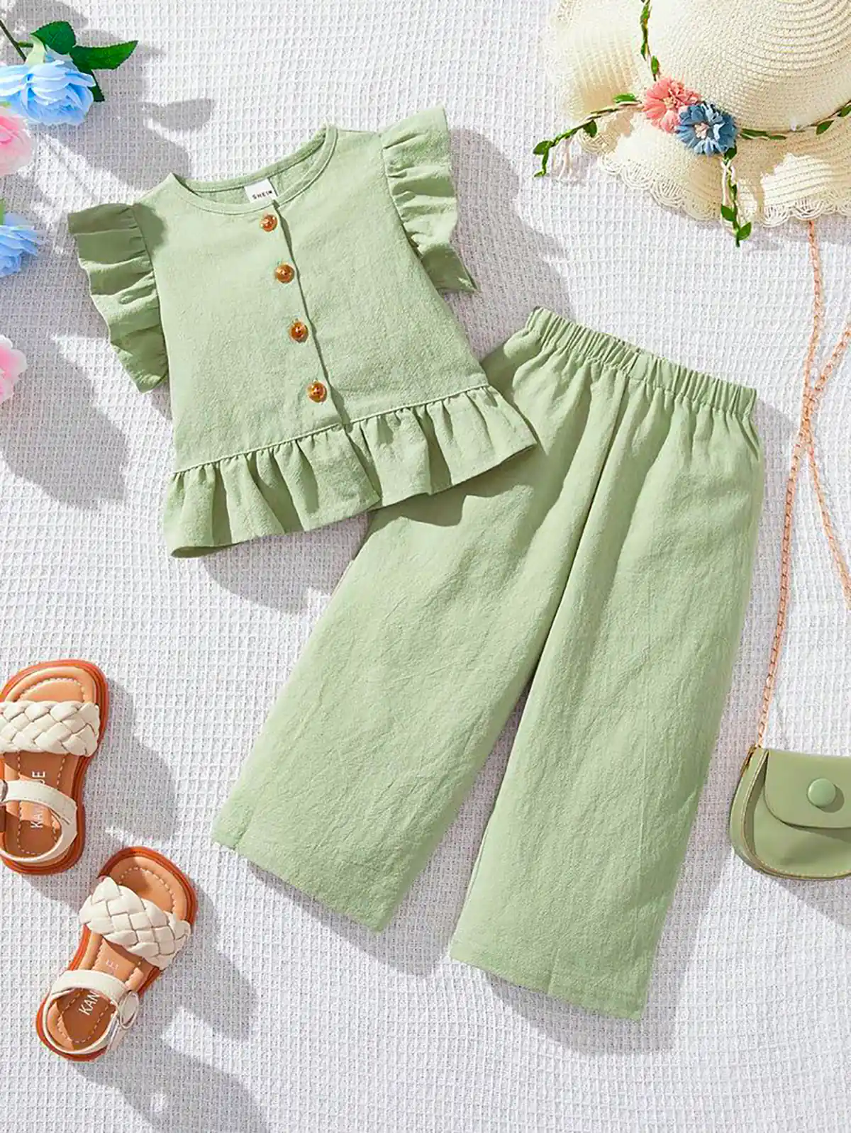 کراپ شلوار جدید بچه گانه