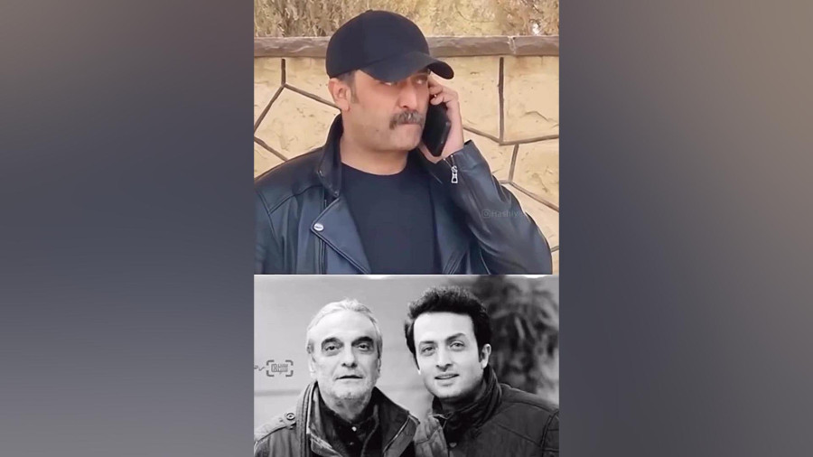 اشک‌های مصطفی زمانی در مراسم خاکسپاری زنده‌یاد همایون ارشادی