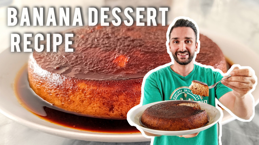 دسر پروتئینی بمب انرژی با تخممرغ، موز و شیر!