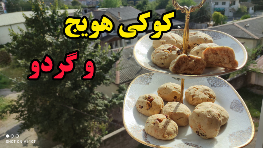 طرز تهیه کوکی هویج و گردو (آشپزی با نرگس)