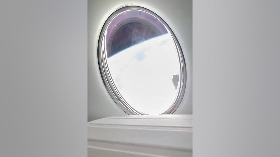 نمایی خیره‌کننده از زمین؛ ثبت‌ شده توسط فضاپیمای کرو دراگون