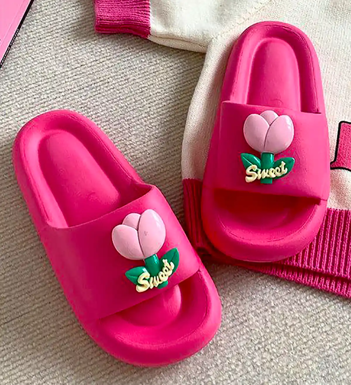 دمپایی سیلیکونی بچه گانه ترند