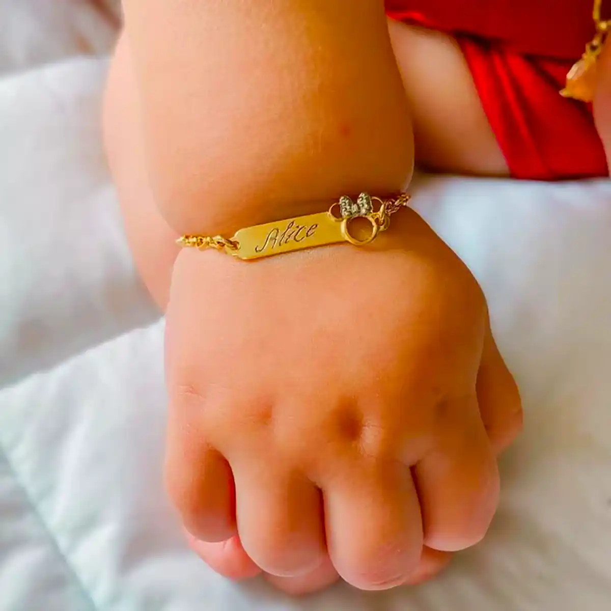 دستبند طلا نوزادی