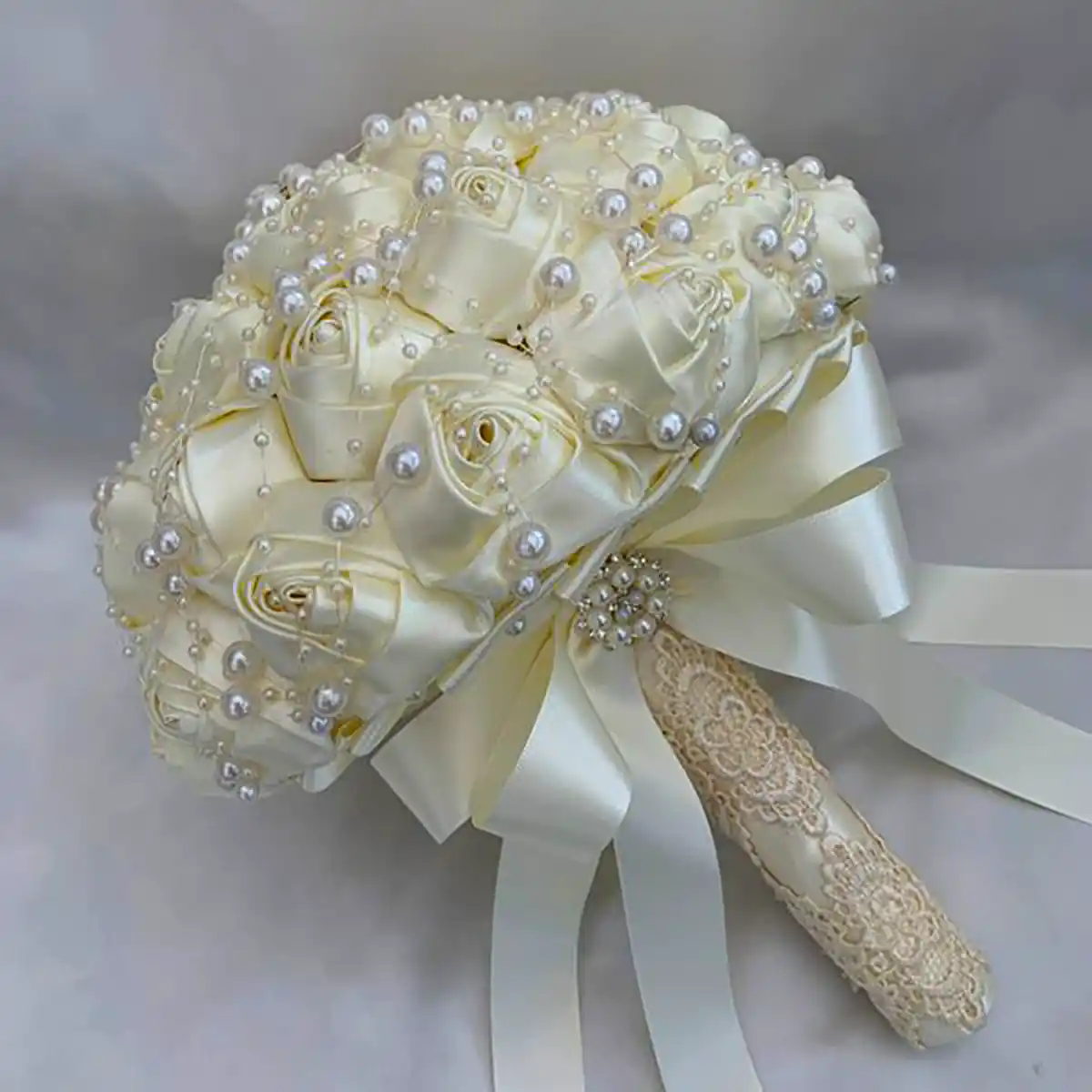 دسته گل سفید شیک