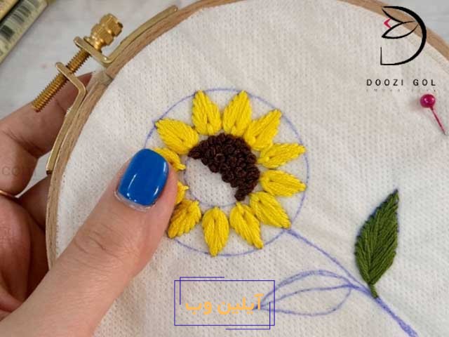 آموزش و یادگیری گلآیلین وب آفتاب گردان