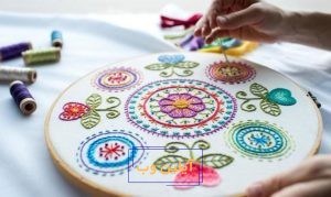 نحوه کار با سوزن نیدل مناسب پانچ دوزی
