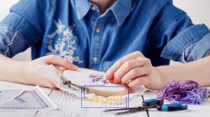 آموزش کار با سوزن پانچ