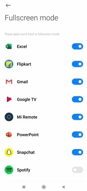 لیست اپ ها