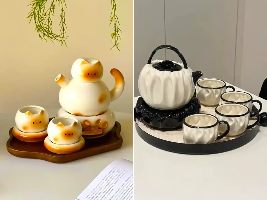 قوری فنجون شیک و فانتزی