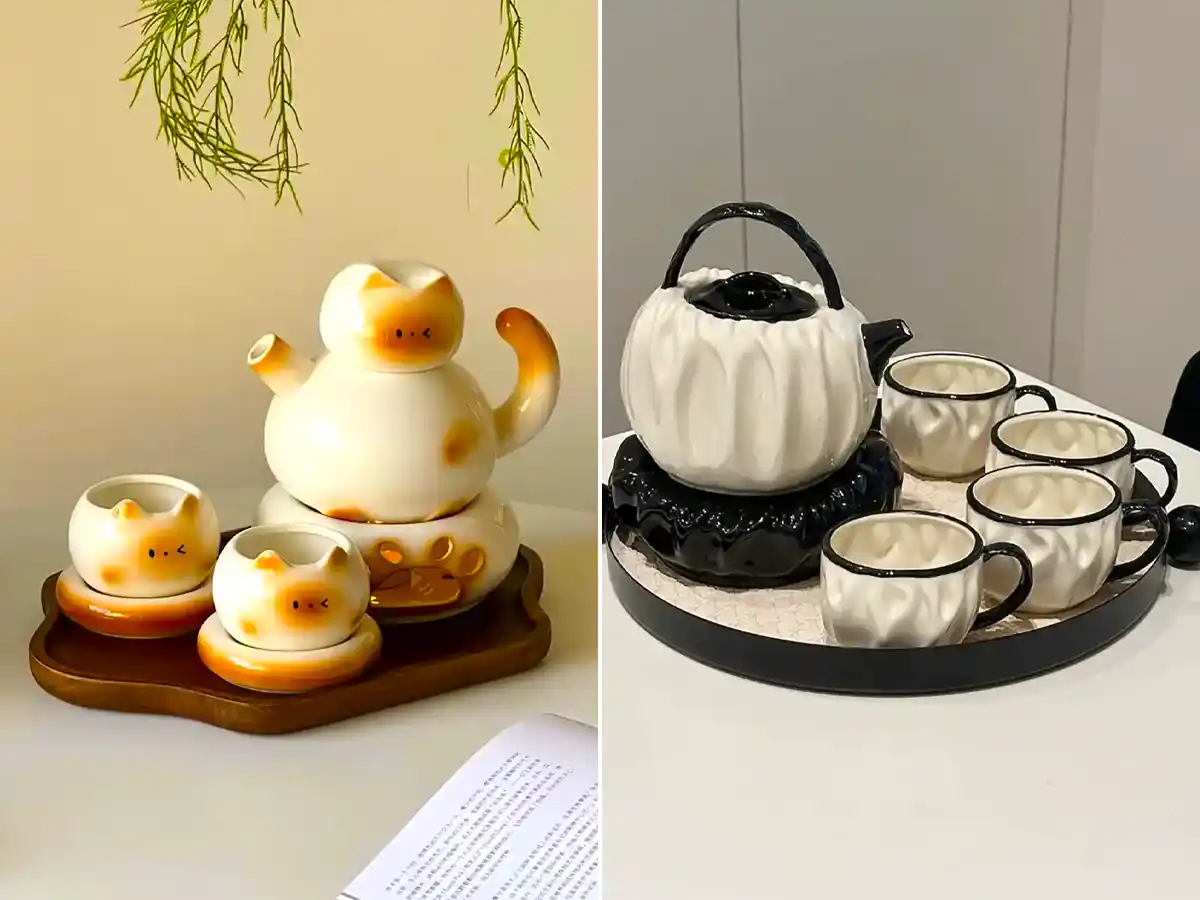 قوری فنجون شیک و فانتزی