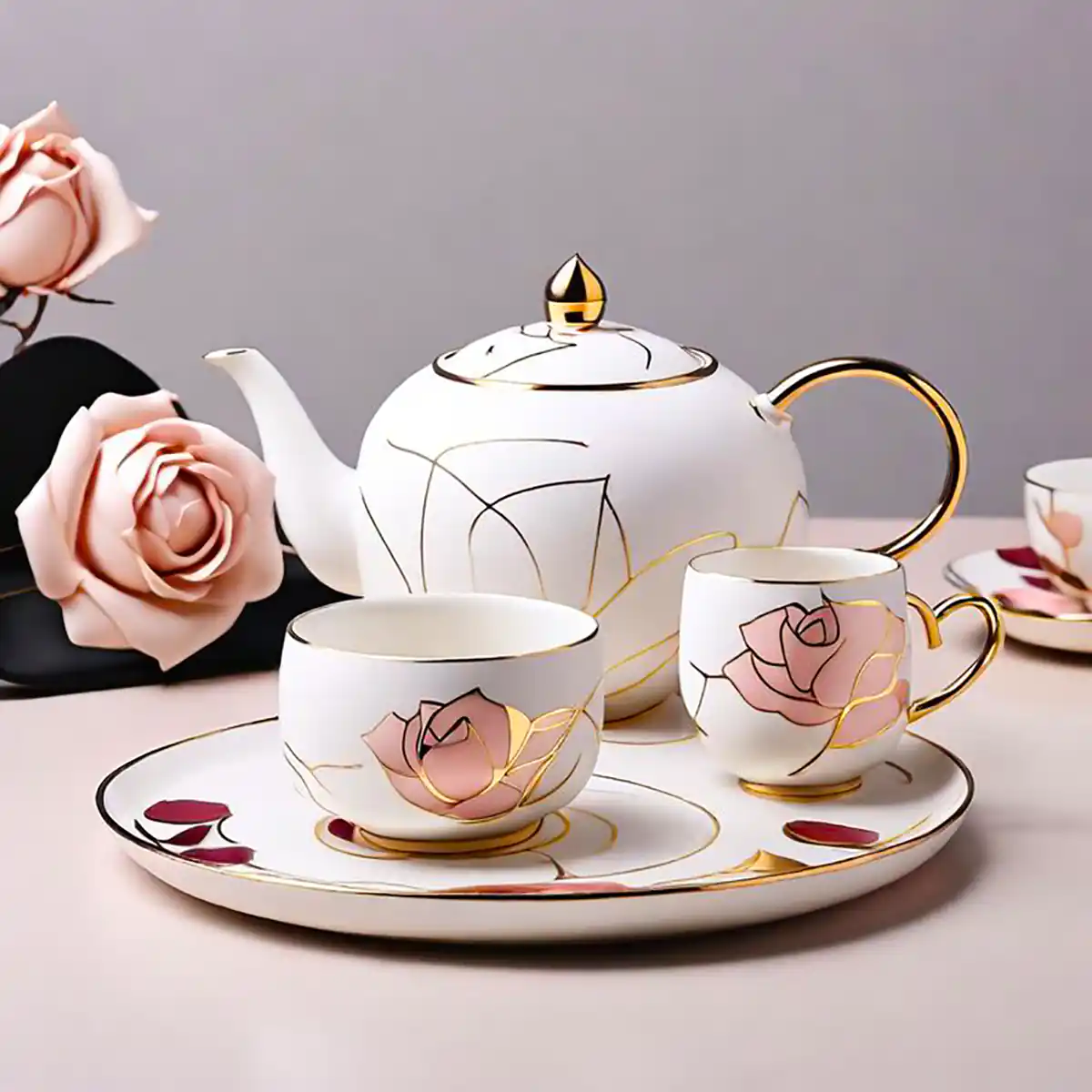 قوری فنجون شیک و فانتزی