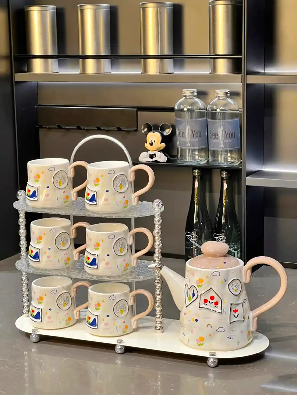 قوری فنجون شیک و فانتزی