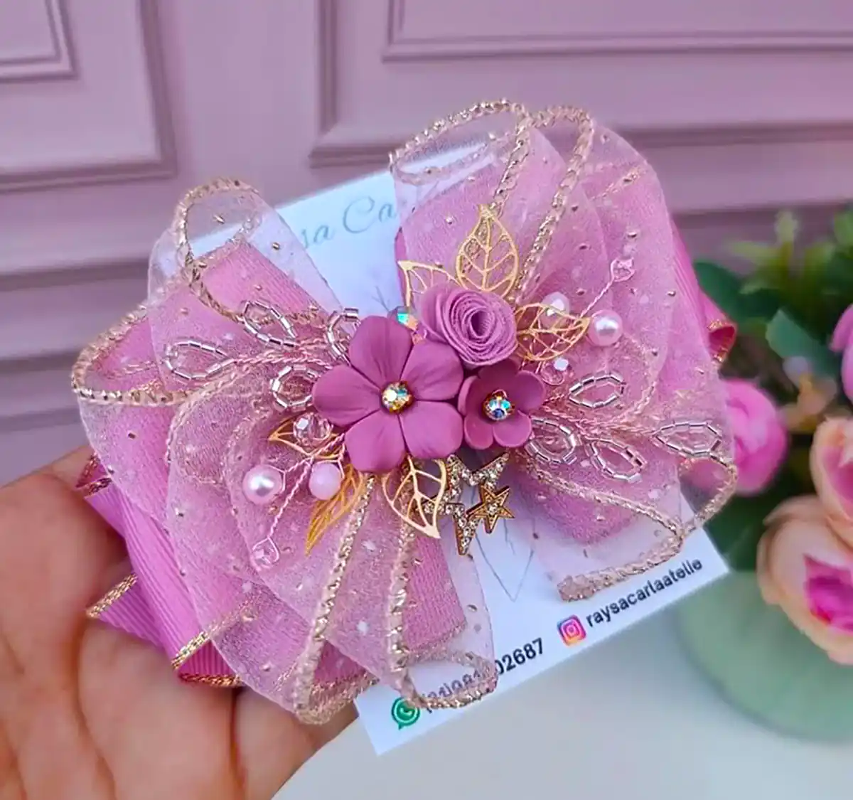 گیره مو پاپیونی ترند