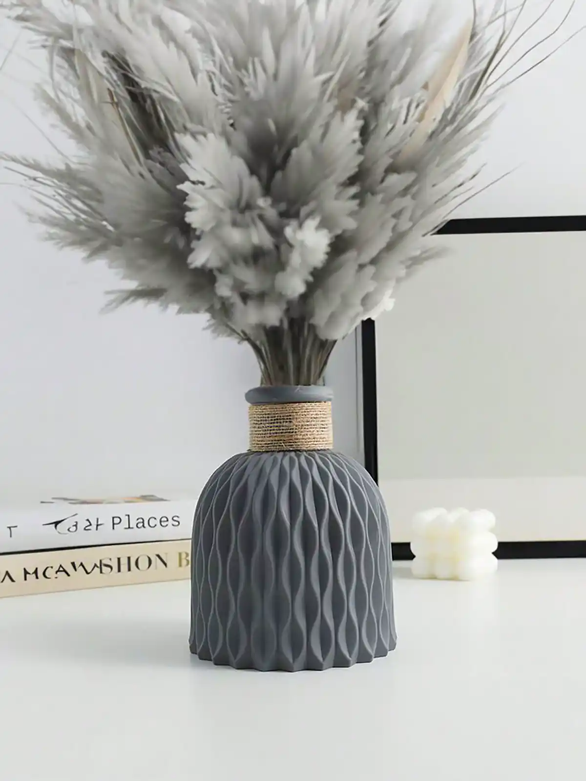 گلدان مینیمال سفالی