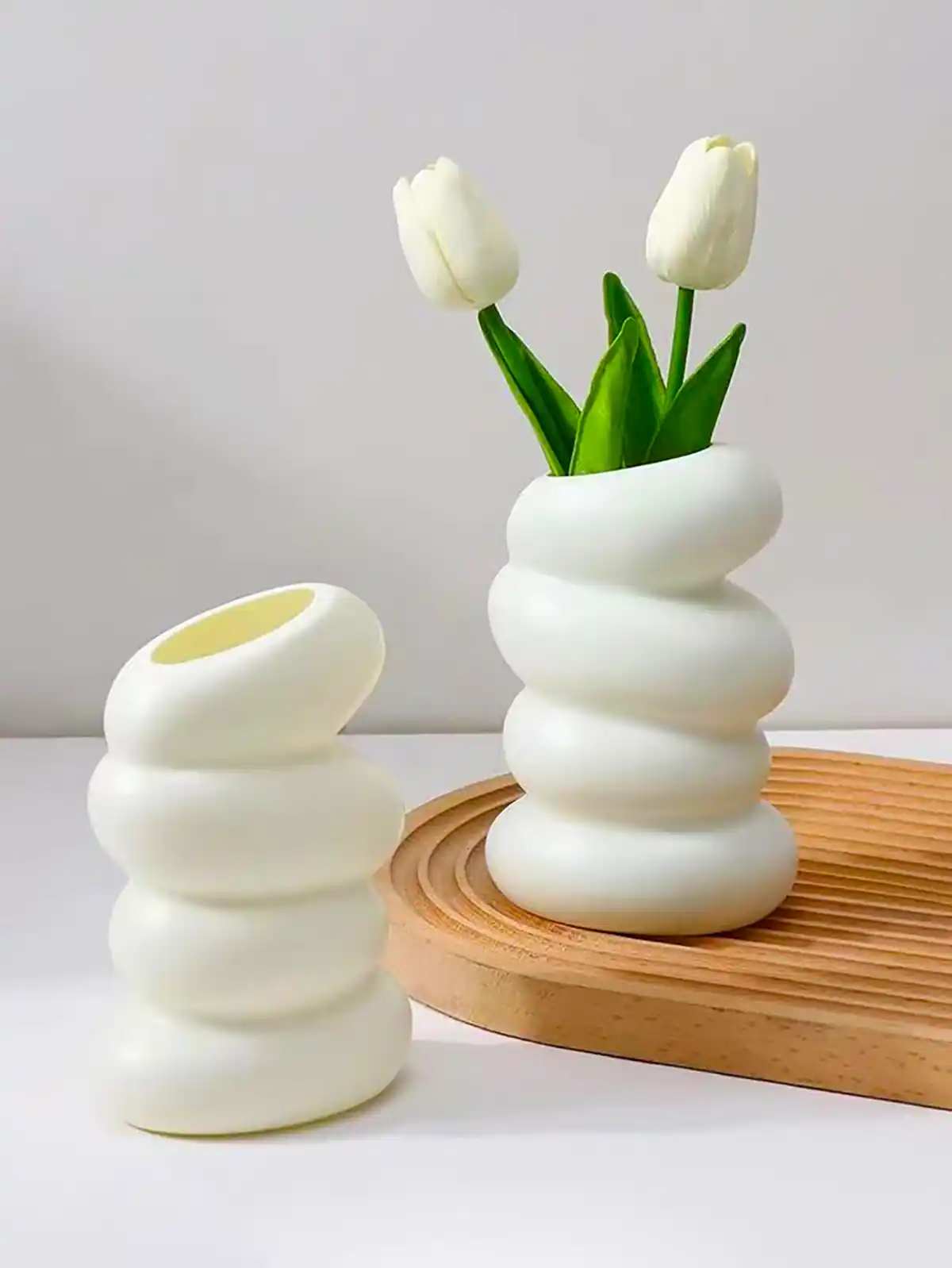 گلدان مینیمال سفالی