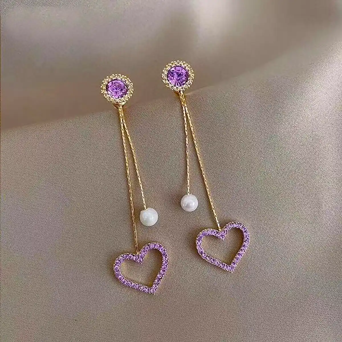 گوشواره آویزی زیبا و جدید