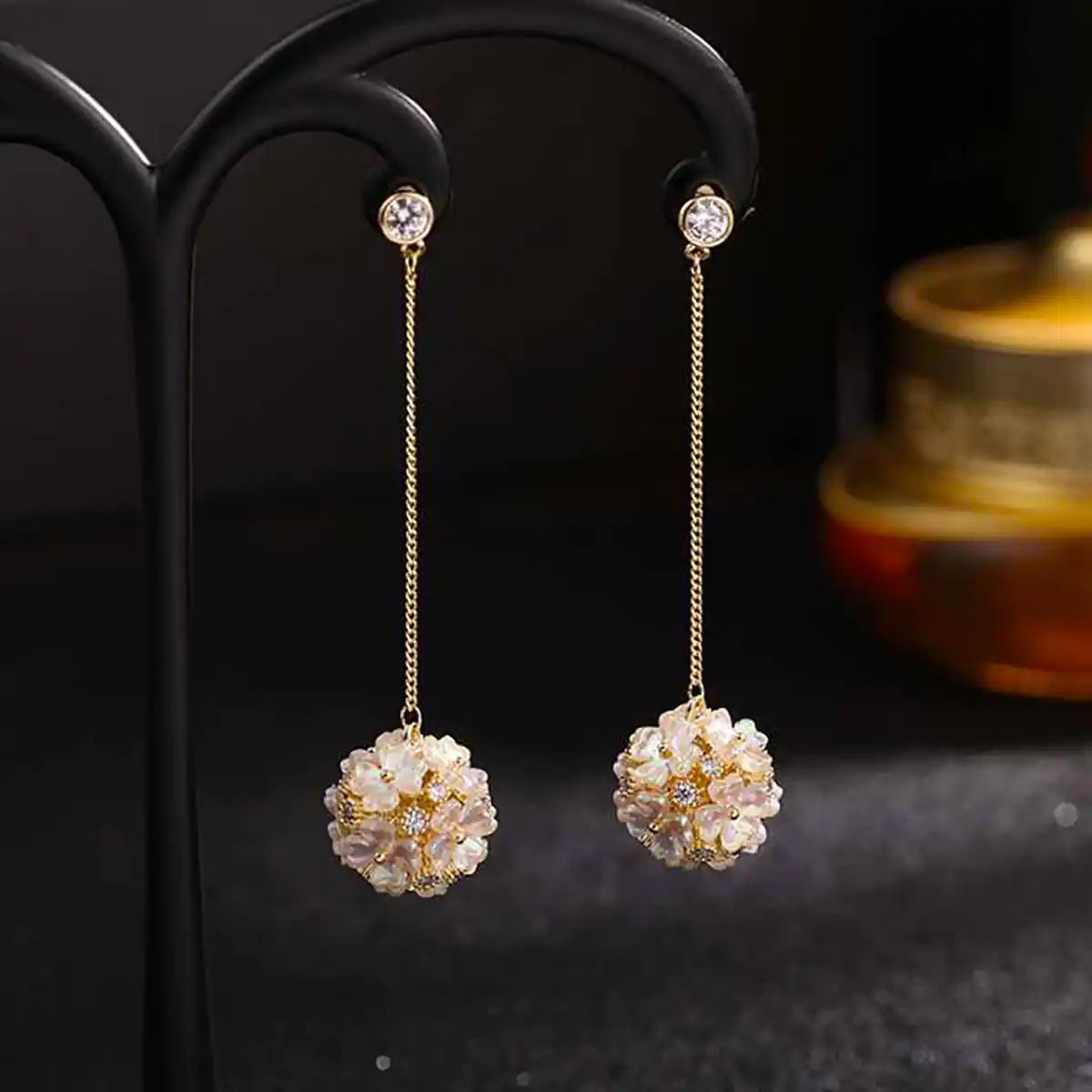 گوشواره آویزی زیبا و جدید